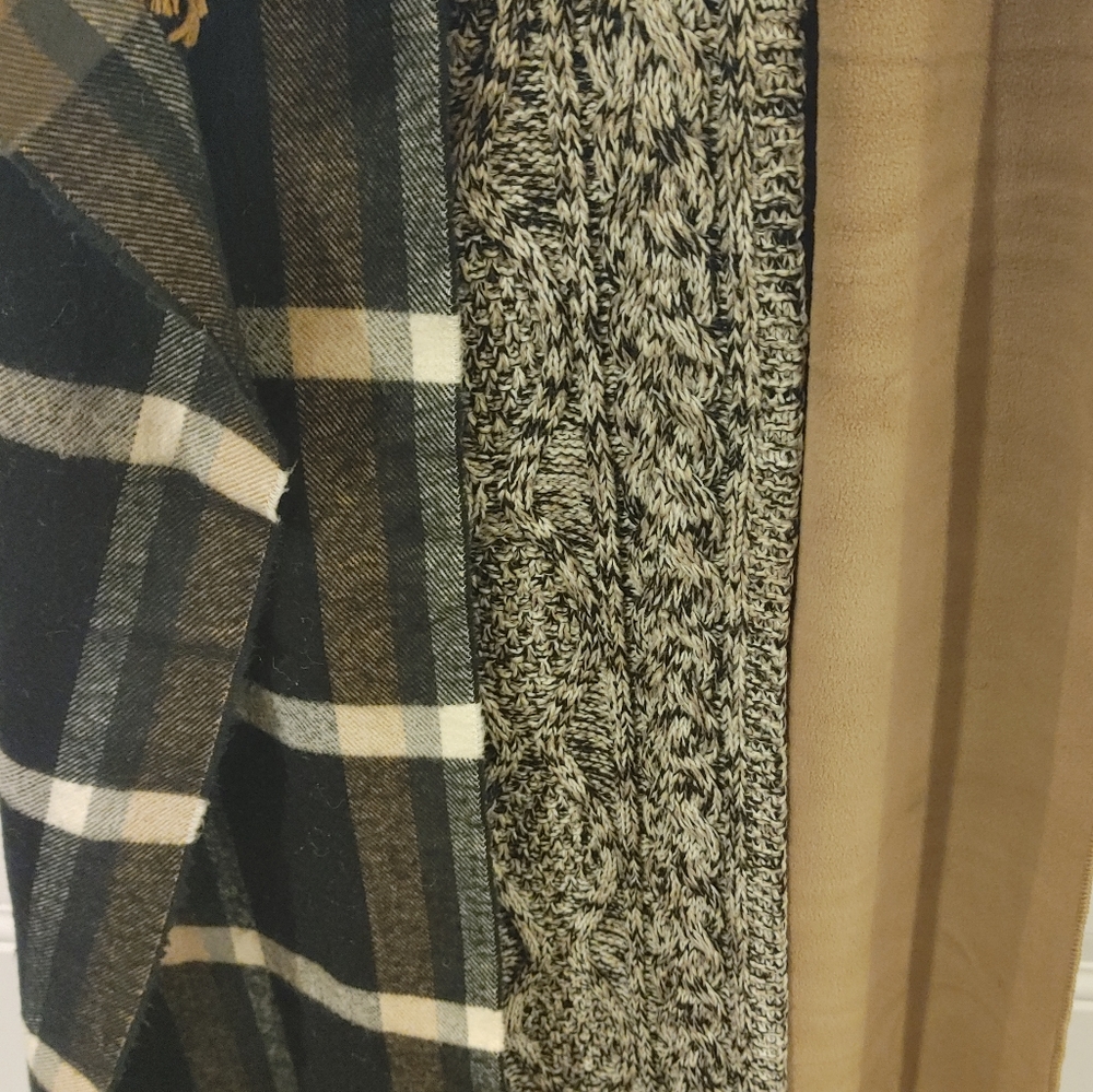 Three Winter Scarfs
